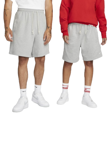 Къси панталони Nike Dri-FIT Standard Issue French Terry Basketball Shorts Сиво | DQ5712-063