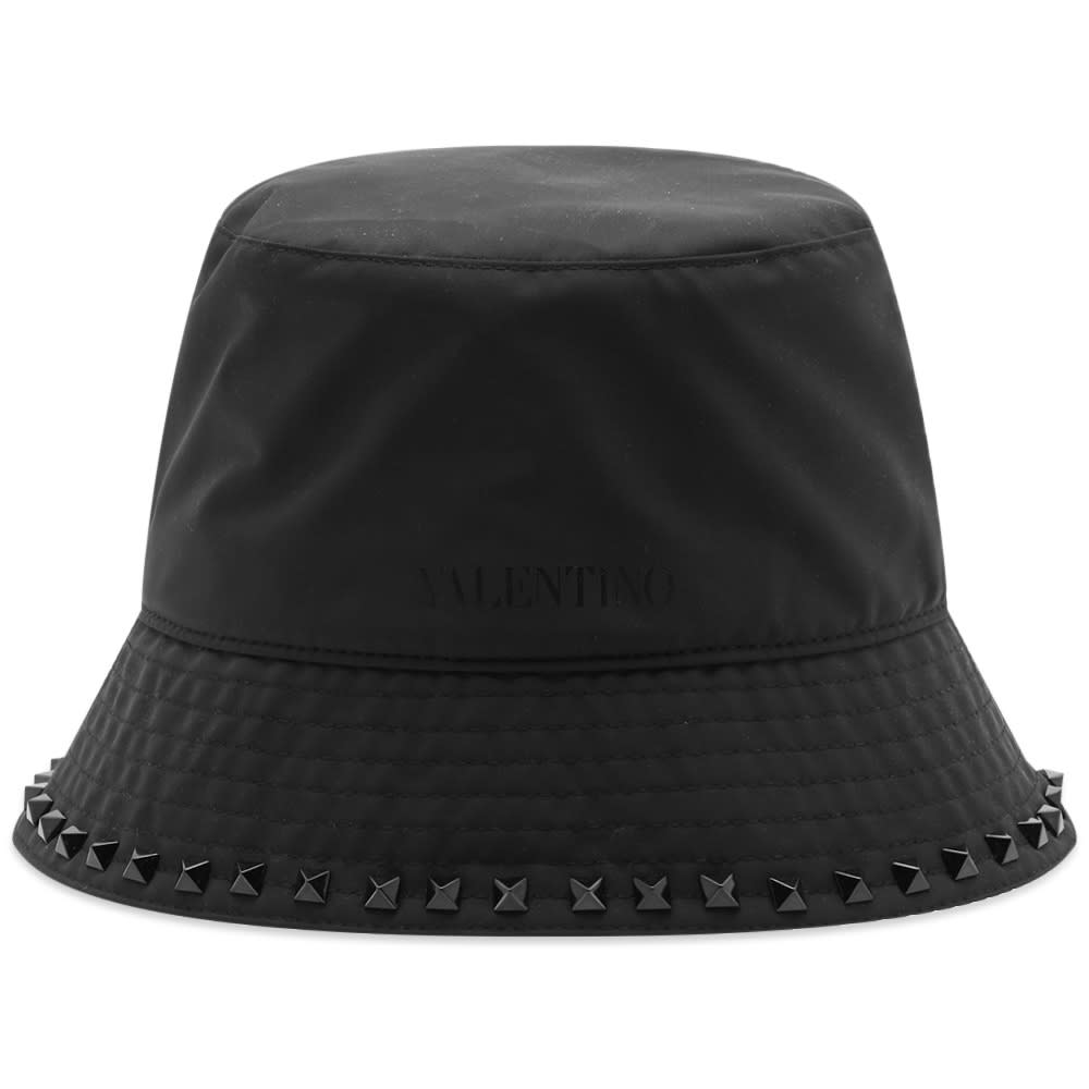 Шапка Valentino Rock Stud Bucket Hat Черно | 2Y2HGA32UZF-0NO, 0