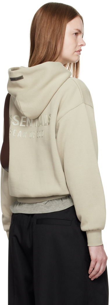 Суитчър Fear of God Fear of God ESSENTIALS Classic Fit Hoodie Бежово | 192SP255546FW, 2