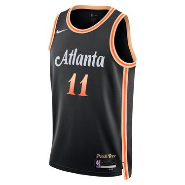 Фланелка Nike Dri-FIT NBA Trae Young Atlanta Hawks City Edition 2022 Swingman Jersey Черно | DO9584-010, 0