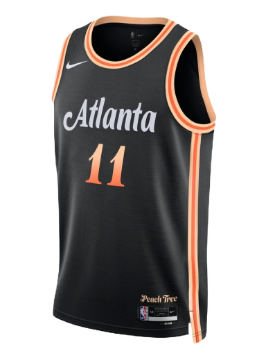 Фланелка Nike Dri-FIT NBA Trae Young Atlanta Hawks City Edition 2022 Swingman Jersey Черно | DO9584-010