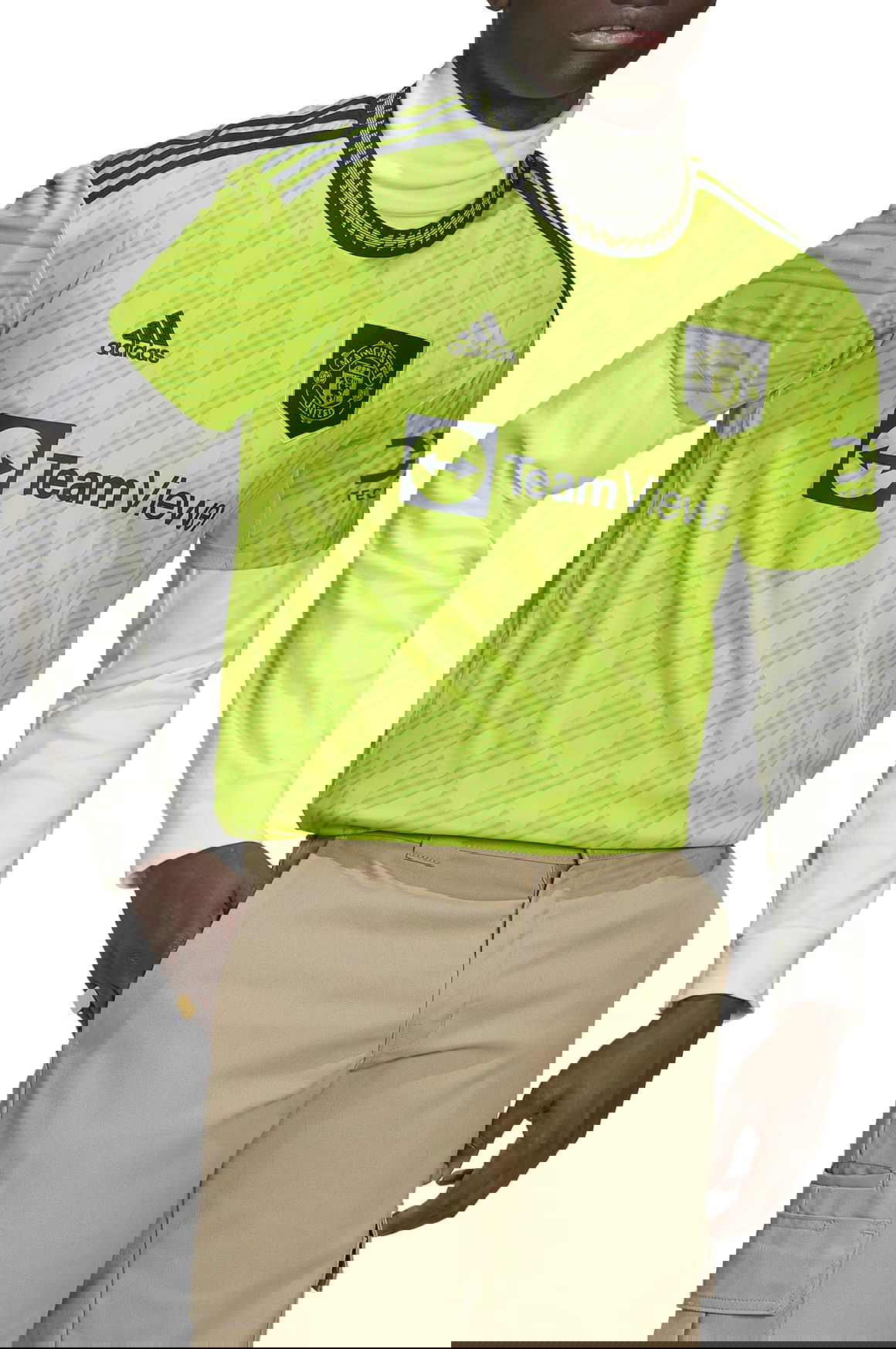 Фланелка adidas Performance Manchester United 2022/23 Зелено | he2981, 0