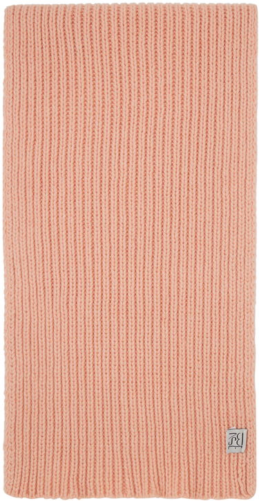 Шал Baserange Baserange Rib Knit Scarf Розово | ACSC-RW-WI23, 1