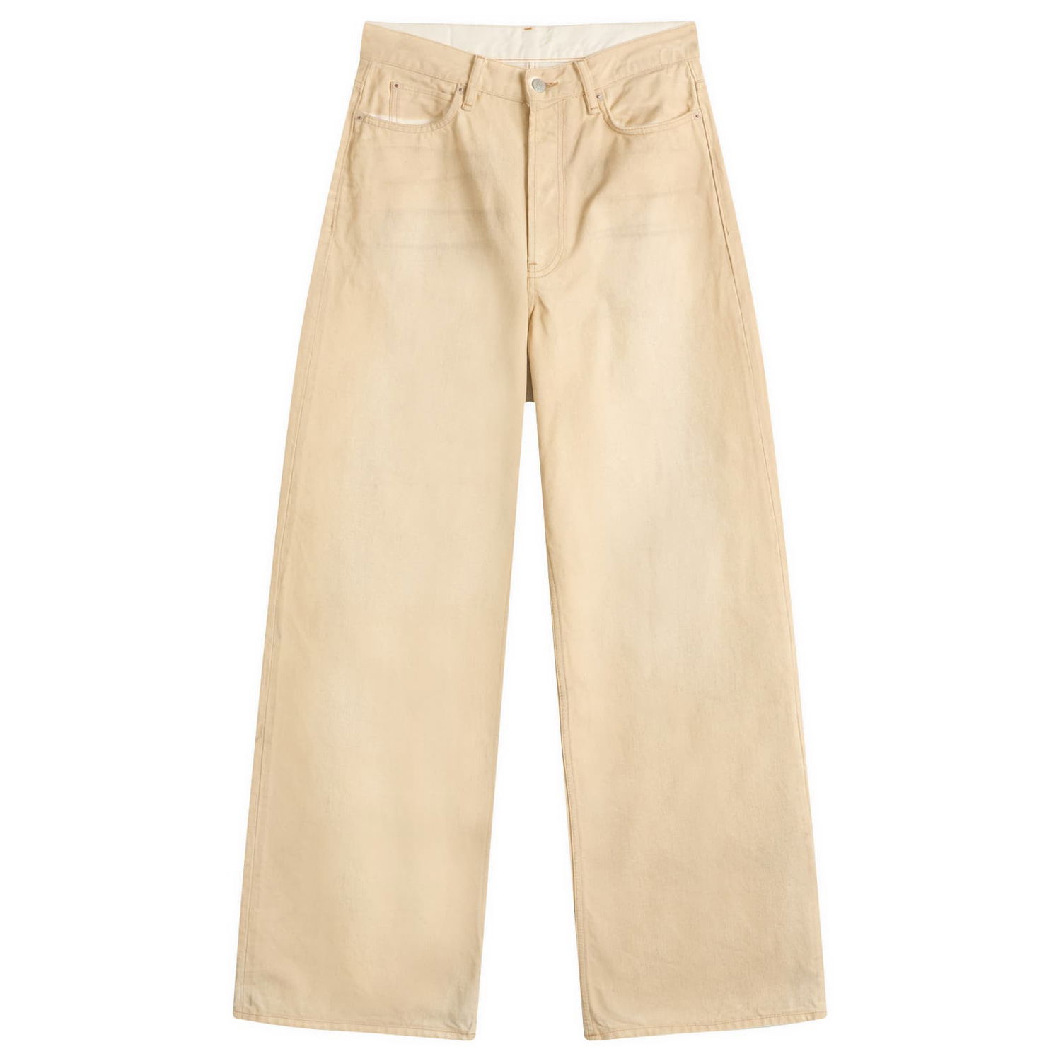 Дънки Acne Studios 1981 U Traffic Loose Fit Jeans, Size X-Large Бежово | C00084-AE0, 1