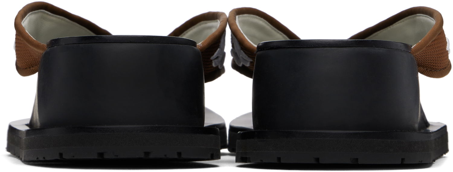 Бански Tory Burch Tory Burch Sublime Wedge Flip-Flops Кафяво | 173758-961, 1