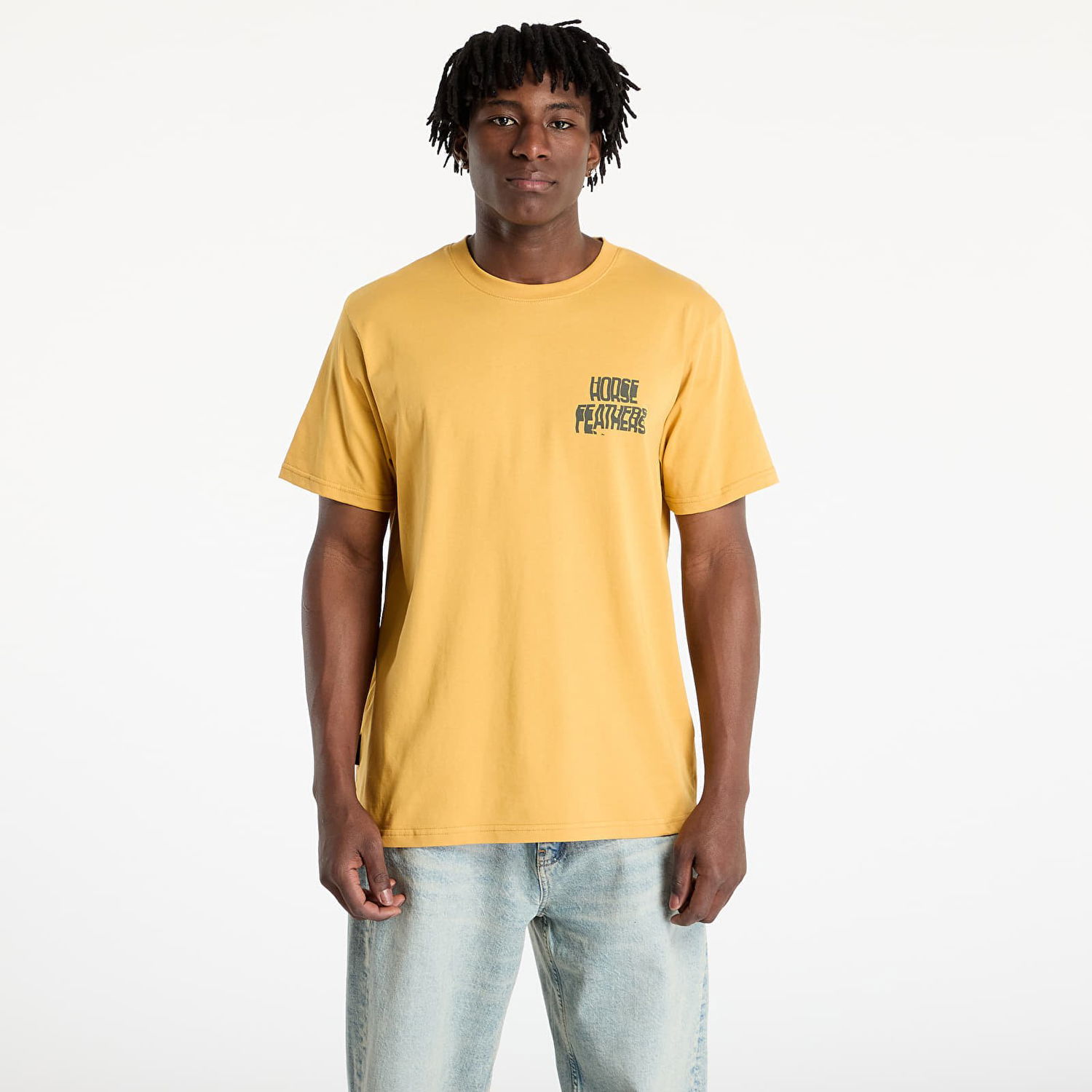 Тениска Horsefeathers Horsefeathers Xerox T-Shirt Жълто | SM1376A, 0