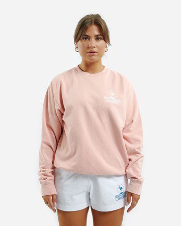 Суитчър Sporty & Rich Gymnastics Crewneck Розово | CR481RO, 1