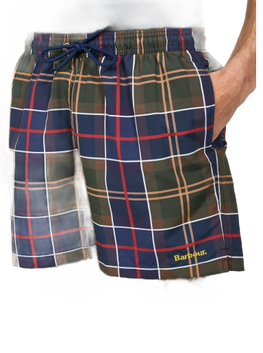 Бански Barbour Tartan Essential Logo 5'' Swim Short Многоцветен | MSW0010TN11