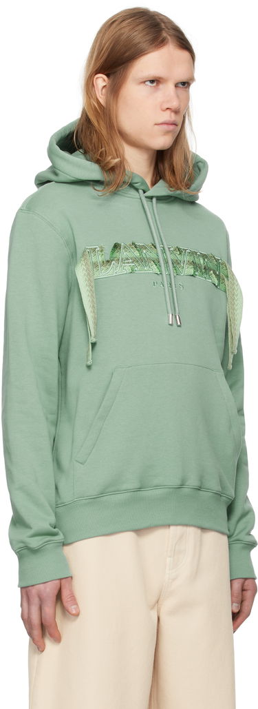 Суитчър LANVIN Lanvin Curb Lace Hoodie Зелено | RM-HO0001-J199-P25, 1