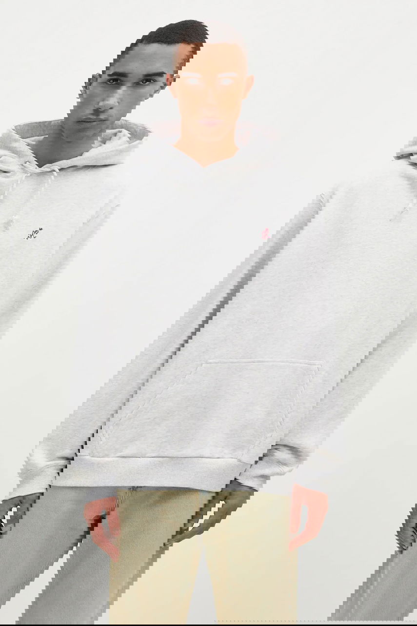 Суитчър GRAMICCI One Point Hooded Sweatshirt Plain Сиво | G303.FT, 0