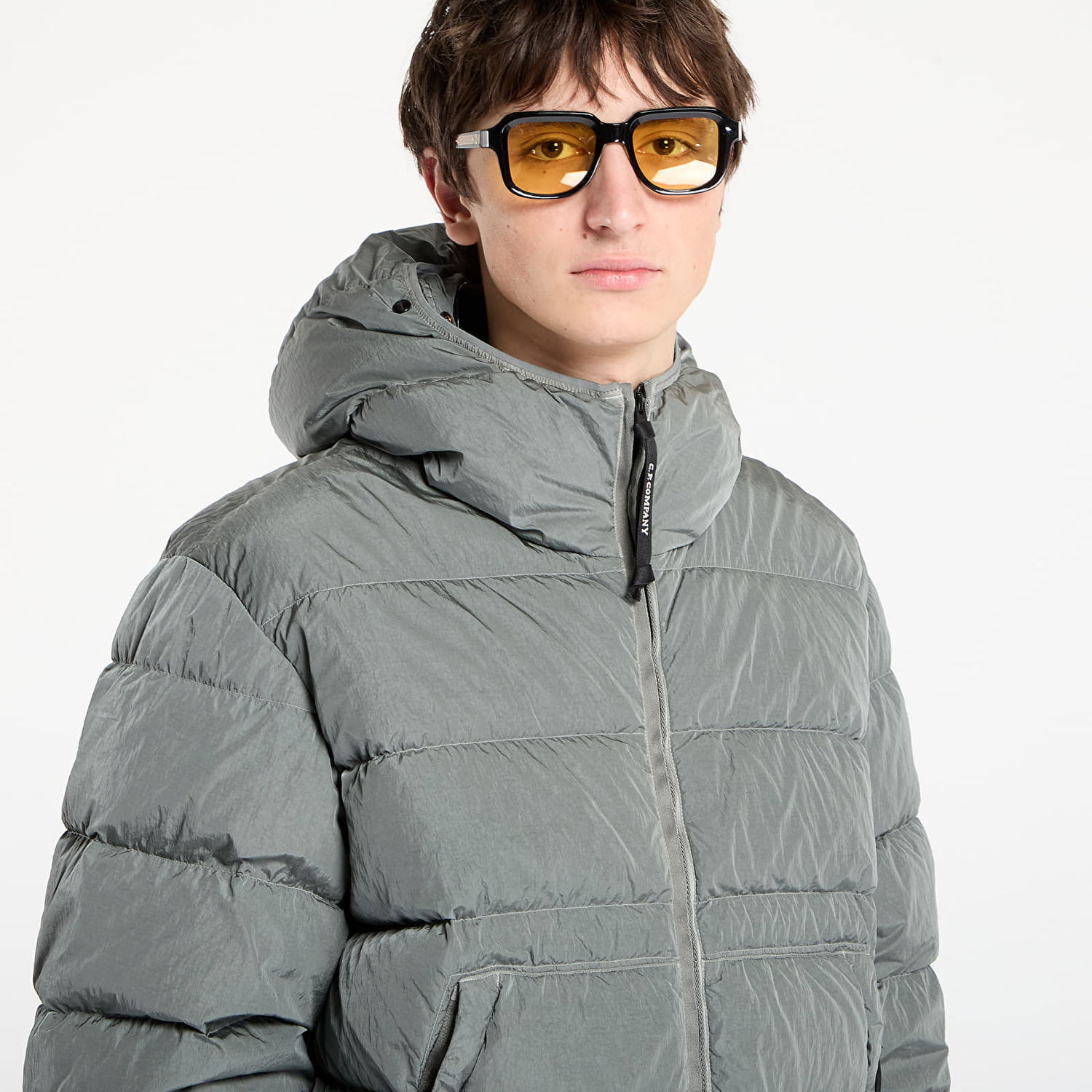 Пухо яке C.P. Company Medium Jacket Сиво | 19CMOW011A005904G-921, 1