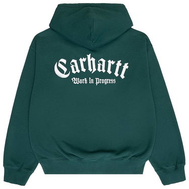 Суитчър Carhartt WIP Onyx Script Hodie Зелено | I032865.22VXX, 1