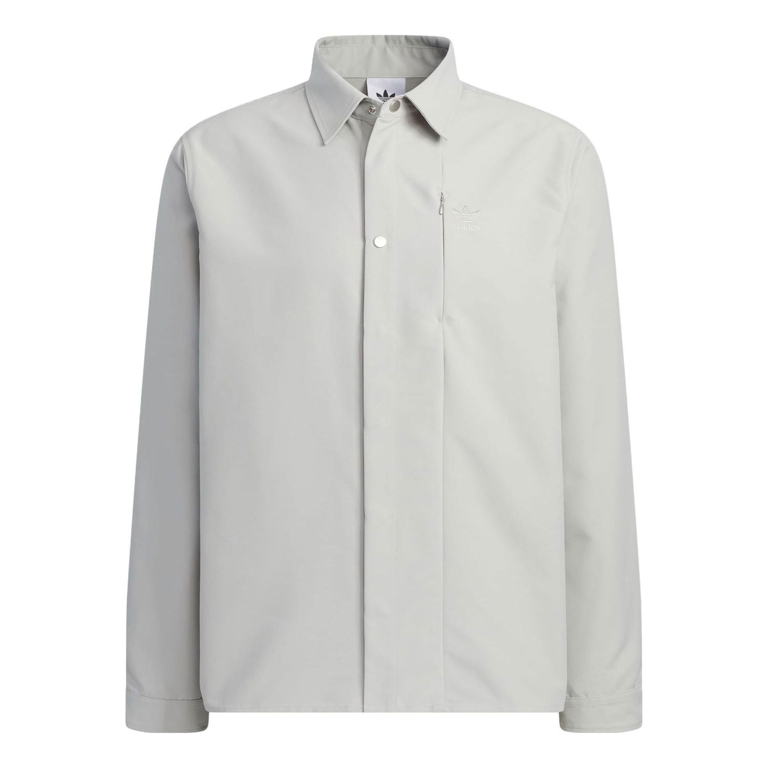 Риза adidas Originals Utility Long-Sleeve Shirt Сиво | IK3708, 0