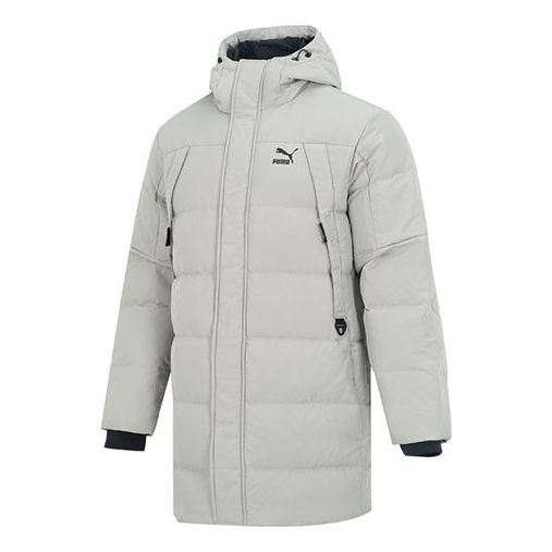 Парка Puma Protective Hooded Down Coat Сиво | 535582-68, 0