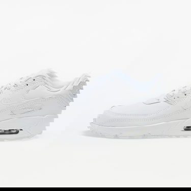 Кецове и обувки Nike Air Max 90 Leather GS Бяло | CD6864-100, 0