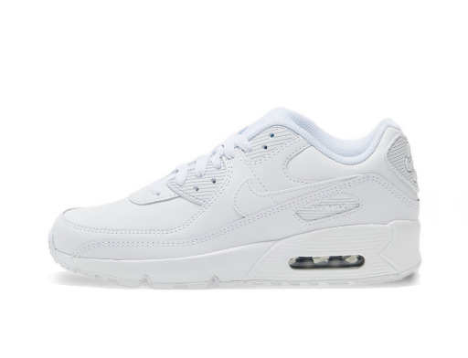 Кецове и обувки Nike Air Max 90 Leather GS Бяло | CD6864-100