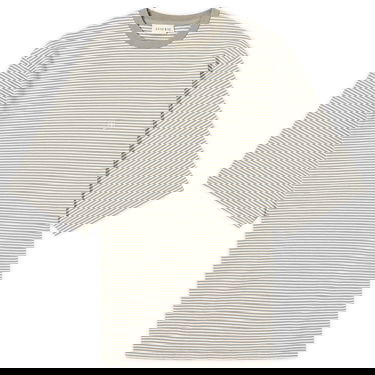 Тениска Anine Bing Striped T-Shirt With Short Sleeves Зелено | A-08-2394-MTL5, 1