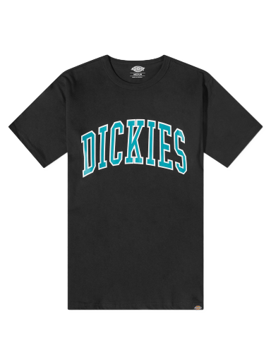 Тениска Dickies Aitkin College Logo Tee Черно | DK0A4X9FF041