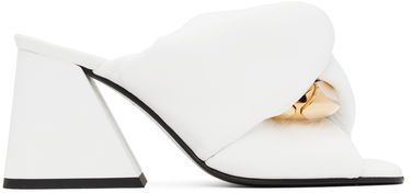 Кецове и обувки JW Anderson JW Anderson Chain Twist Mules Бяло | ANW40090A, 0