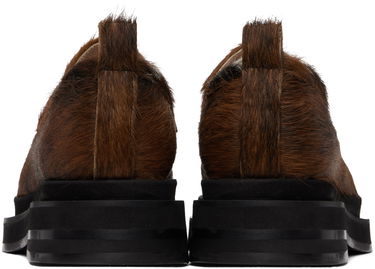 Pокля Simone Rocha Simone Rocha Heart Toe Platform Loafers Кафяво | LOF1PD 0794, 1