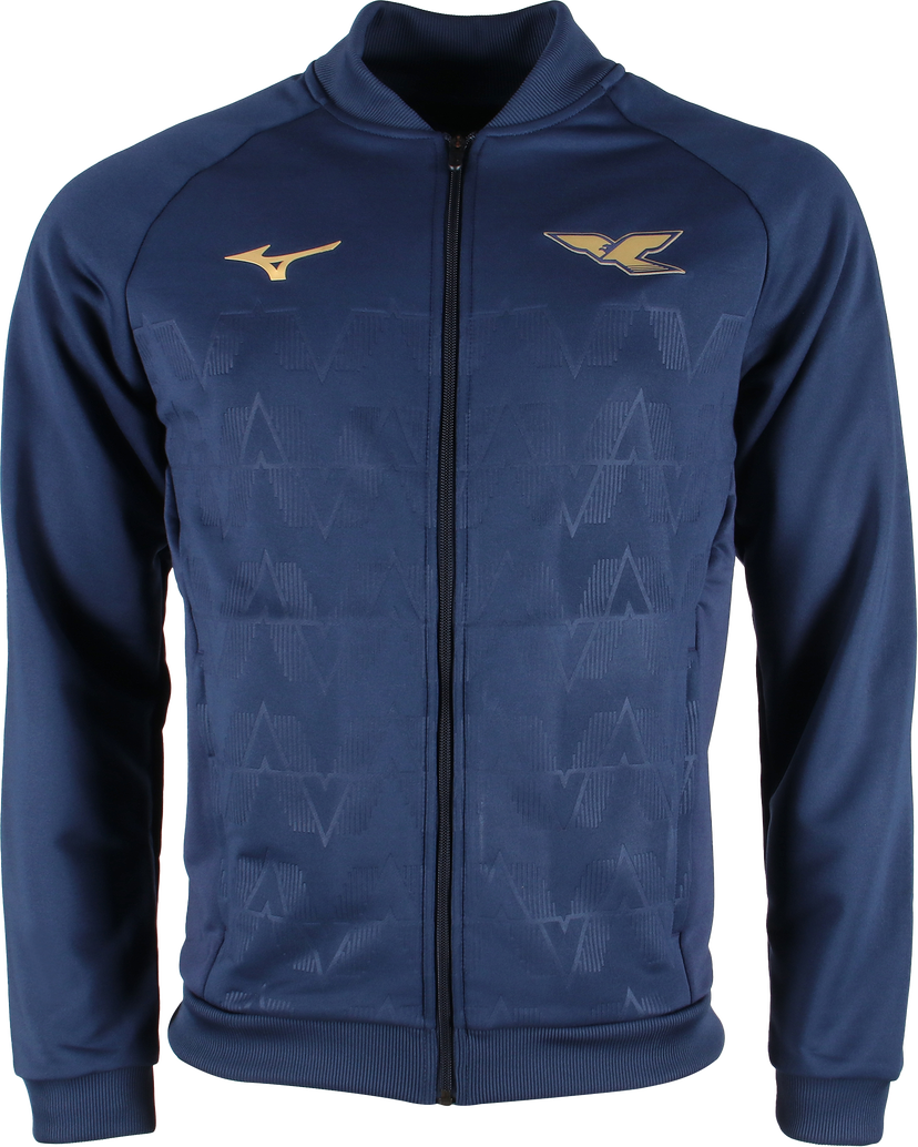 Яке Mizuno Lazio 125th Anniversary Full-Zip Training Jacket Тъмно синьо | p2gebx17-14