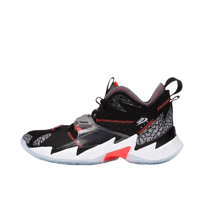 Баскетбол Jordan Why Not Zer0.3 Black Cement Черно | CD3003-006/CD3002-006