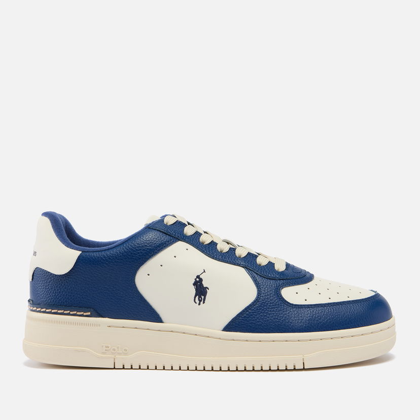 Кецове и обувки Polo by Ralph Lauren Polo Ralph Lauren Men's Master Leather Court Trainers Тъмно синьо | 809931571