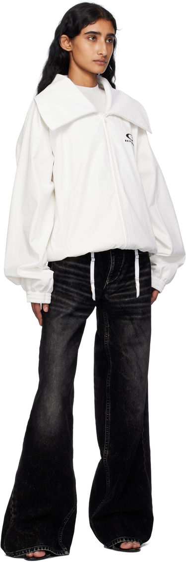 Яке Balenciaga Balenciaga Zip Track Jacket Бяло | 831513TRO31, 3