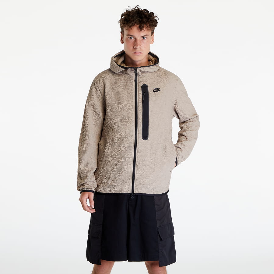 Яке Nike Lined Woven Full-Zip Hooded Jacket Бежово | DQ4322-247, 0