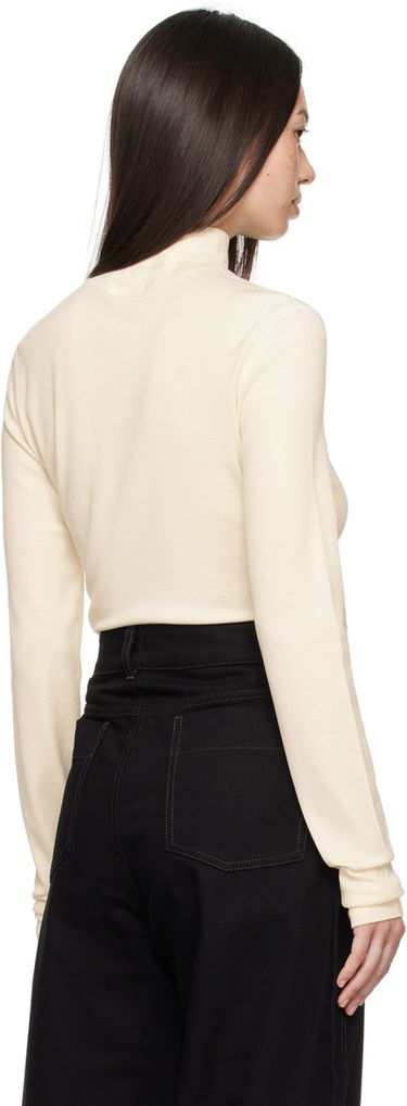 Пуловер LEMAIRE Lemaire Ribbed Turtleneck Top Бежово | TO1148 LJ1016, 2
