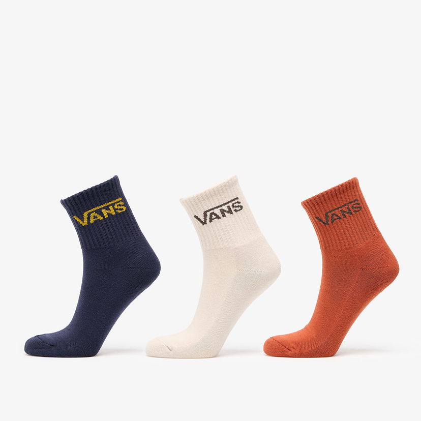 Чорапи Vans Vans Classic Half Crew Socks Бяло | VN000QBWJDU1