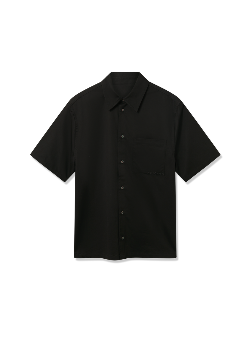 Риза AXEL ARIGATO Dylan Short-Sleeve Pocket Shirt Черно | A3354002