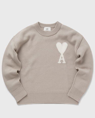 Пуловер AMI Paris Pullover Бежово | UKS006.018-2713, 0