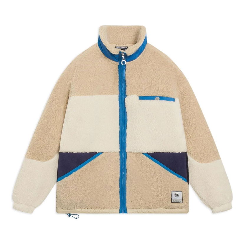 Суитчър Li-Ning BadFive Graphic Color Block Polar Fleece Jacket Бежово | AFDSA71-1