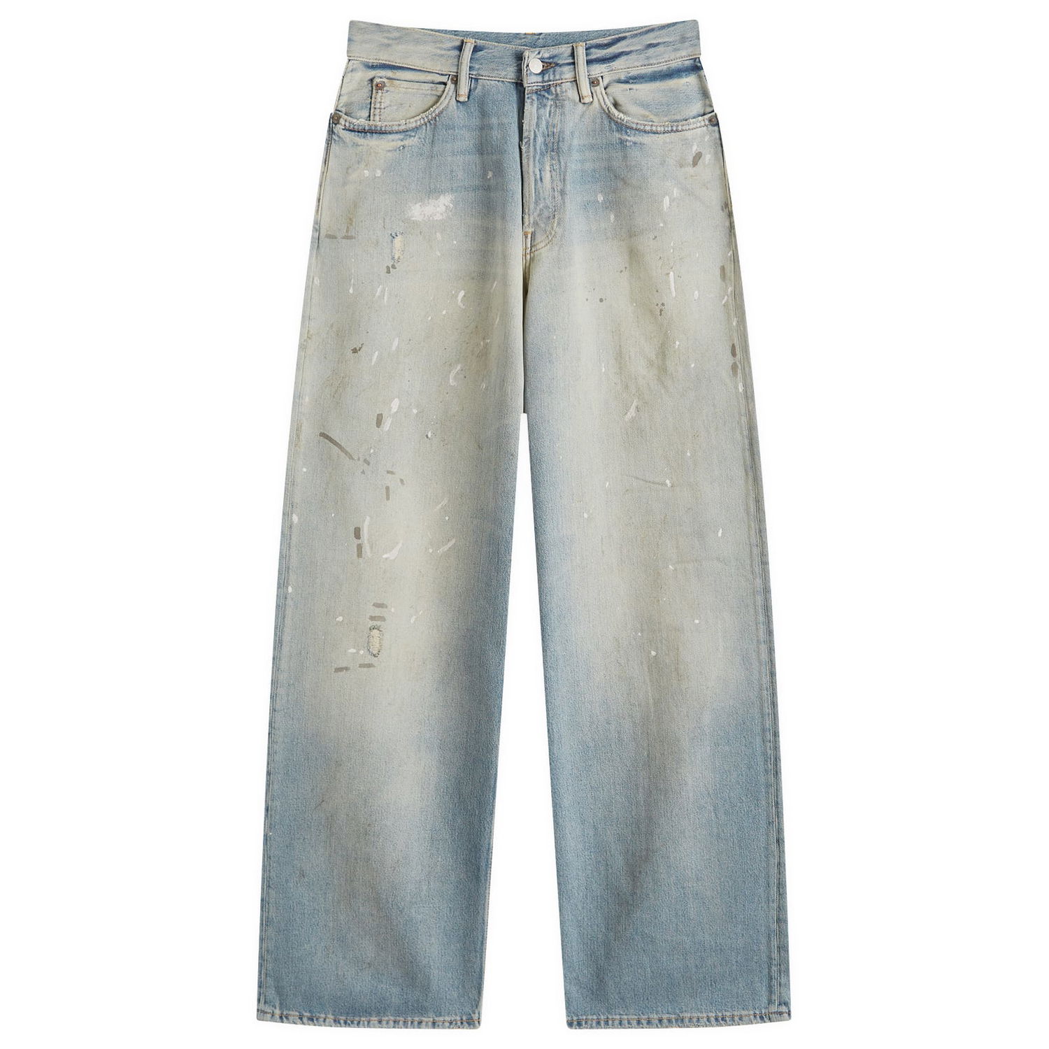 Дънки Acne Studios Loose Fit Jeans, Size X-Small Синьо | C00096-228, 0