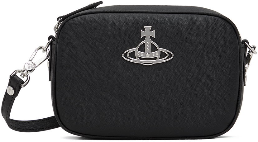 Дамска чанта Vivienne Westwood Anna Camera Pouch Черно | 43030036-S000B-PF