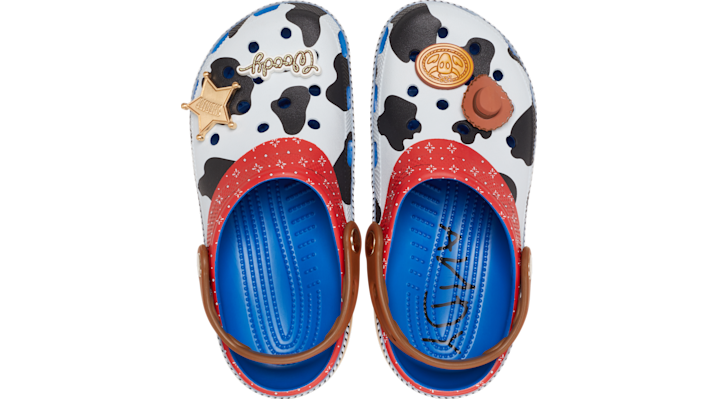 Кецове и обувки Crocs Toy Story x Classic Clog "Woody" Кафяво | 209446-4GX, 1