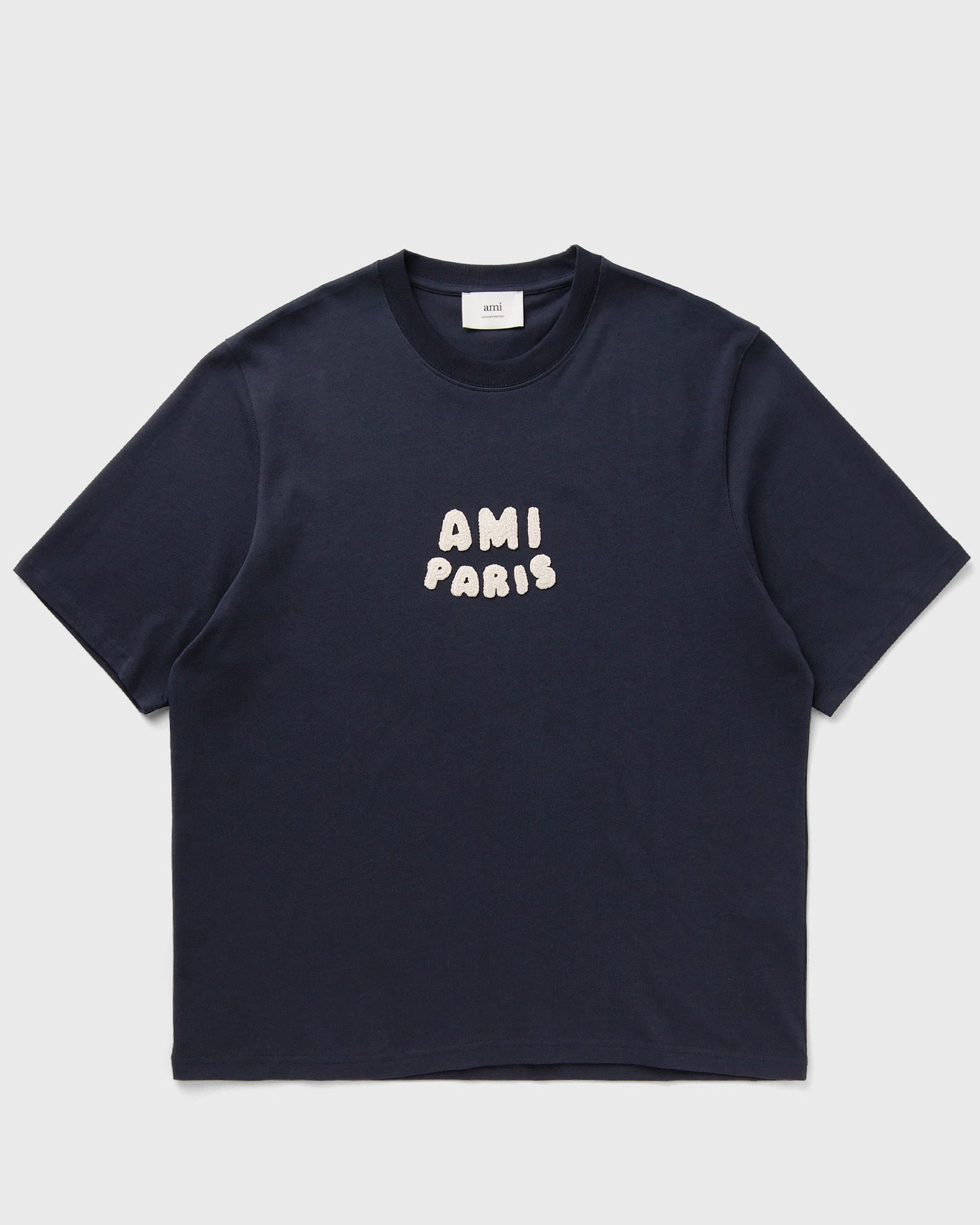Тениска AMI Ami Paris Boxy T-Shirt Тъмно синьо | UTS075.726-4011, 1