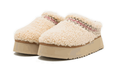 Кецове и обувки UGG Tazz Slipper Heritage Braid Бежово | 1143976-NAT, 1