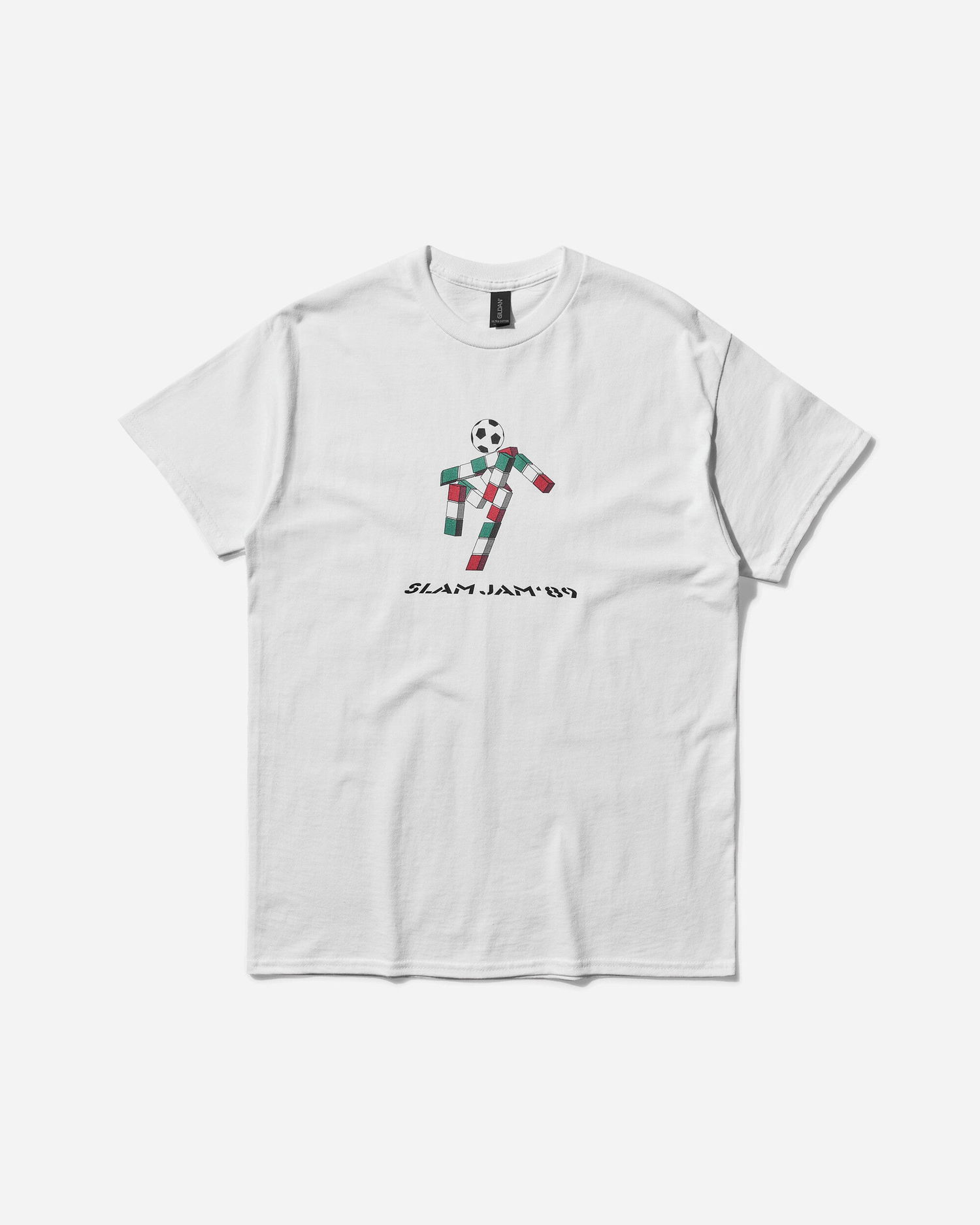 Тениска Slam Jam 90 Ciao Mascotte T-Shirt Бяло | F24ITALIA90SJ 1, 0