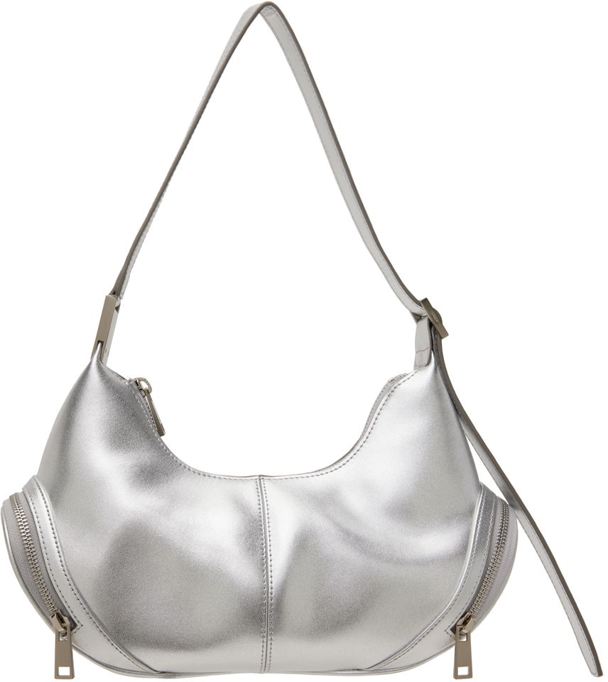 Чанта през рамо OSOI Metallic Leather Shoulder Bag Металик | 24FWB03013011, 0