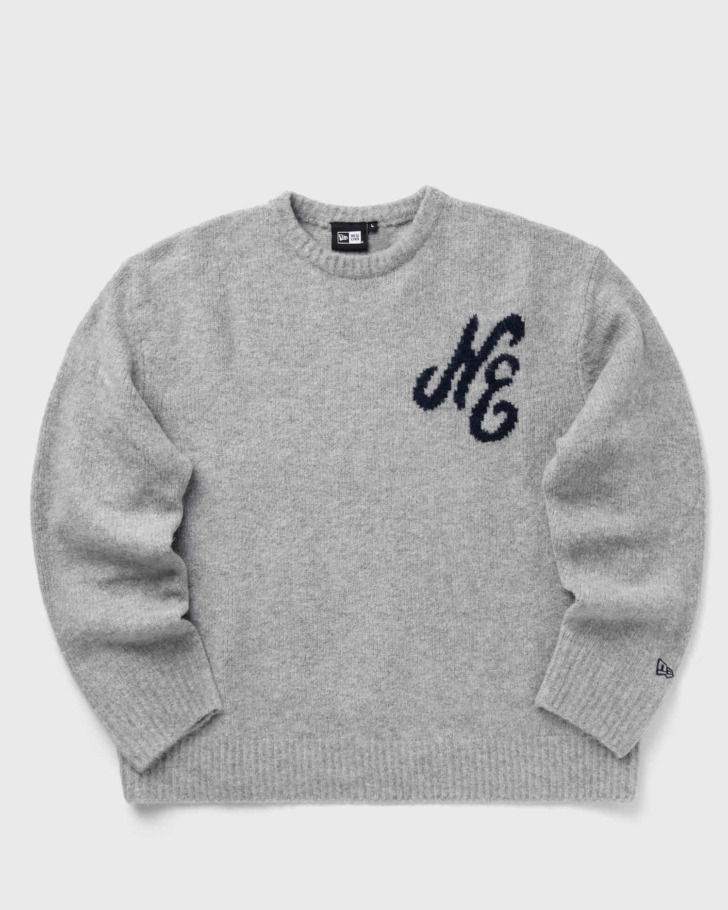 Пуловер New Era NE Knit Sweater Сиво | 60684380, 0