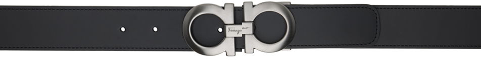 Колани FERRAGAMO Salvatore Ferragamo Gancini Reversible Belt Черно | 464231 675542017, 0