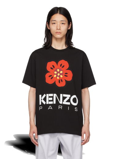 Тениска KENZO Paris Boke Flower Черно | FD55TS4454SO