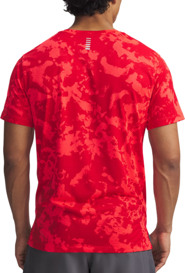 Тениска Under Armour Under Armour Launch Printed Short Sleeve T-Shirt Червено | 6006110-713, 1