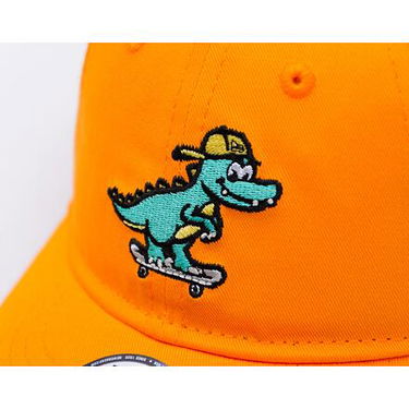 Шапка с козирка New Era Dinosaur 9FORTY Adjustable Hat Toddler Оранжево
 | 60595418, 4