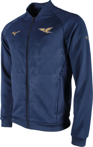 Яке Mizuno Lazio 125th Anniversary Full-Zip Training Jacket Тъмно синьо | p2gebx17-14, 2