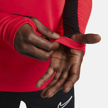 Тениска Nike Academy Dri-FIT 1/2 Zip Global Football Top Global Червено | DX4294-657, 1