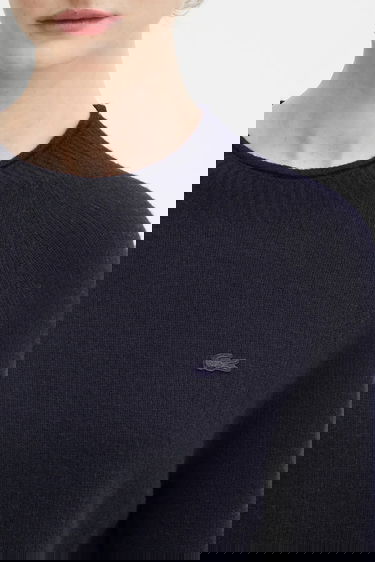 Пуловер Lacoste Lacoste Wool Sweater Тъмно синьо | AF4160, 3