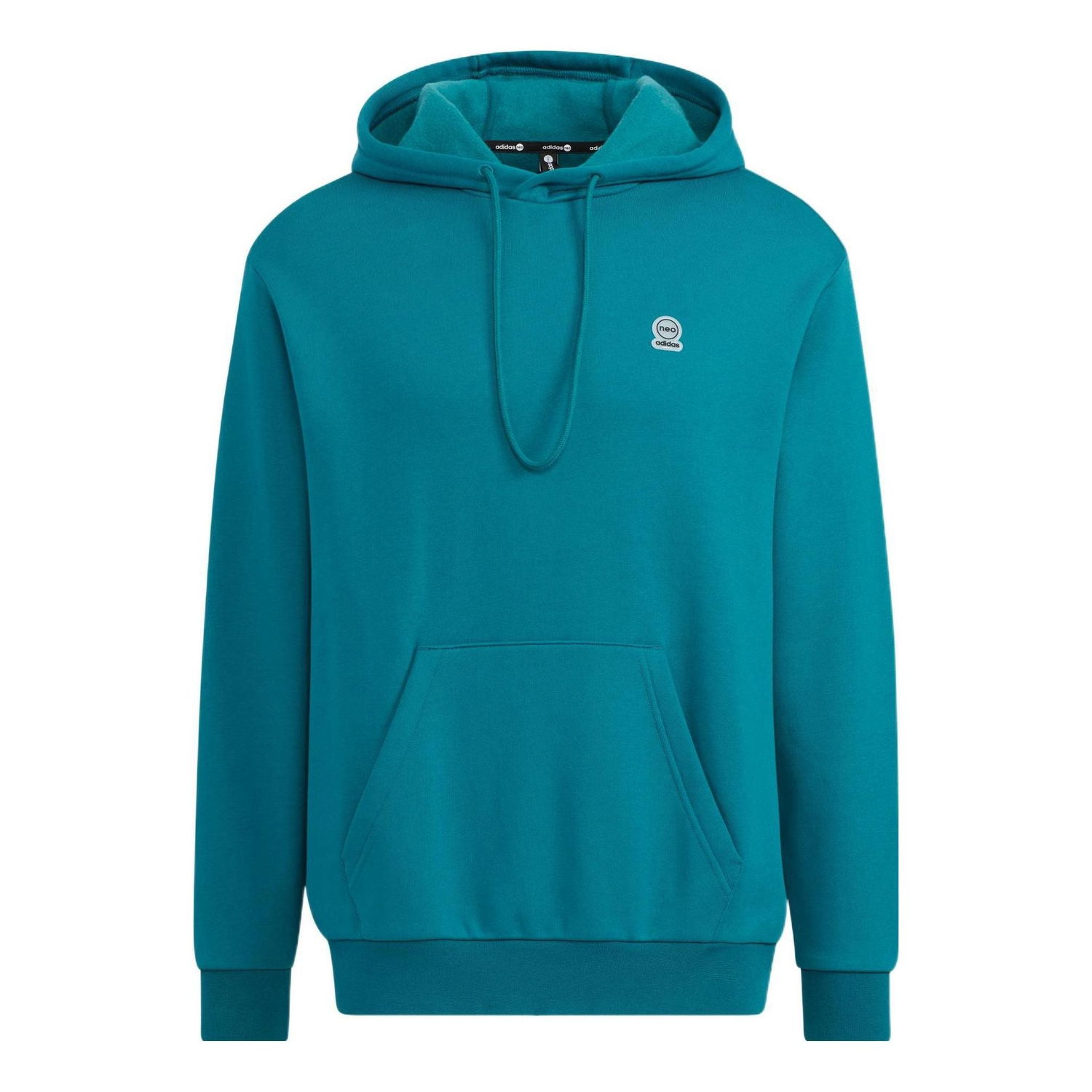 Суитчър adidas Originals Neo Logo Hoodie Тюркоазено | HN6643, 0